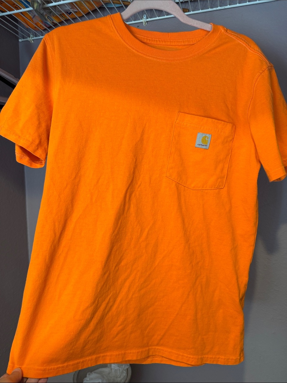 Carhartt High-Vis Orange Pocket Tee